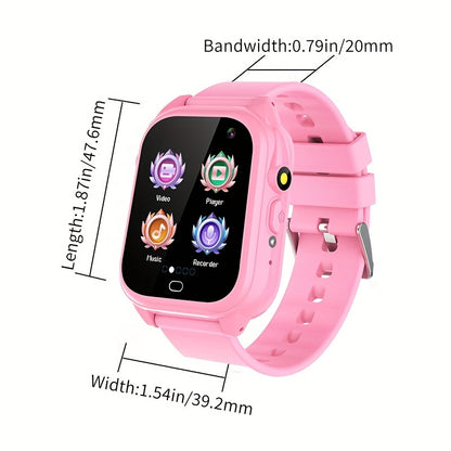 Kids Smartwatch for Boys 3-12 – Touchscreen, Camera, Music, Games, Calendar & Voice Notebook