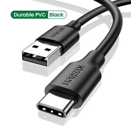 UGREEN 3A USB-C Cable – iPhone 17/16, Xiaomi, Samsung, iPad, Poco