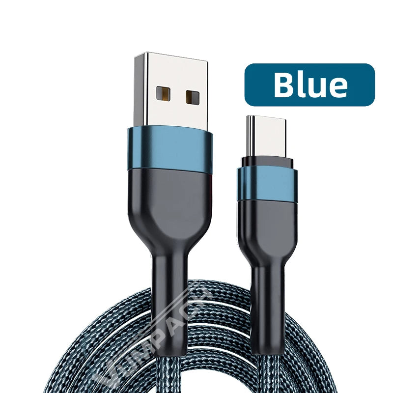 Fast USB-C Cable – Samsung, Xiaomi, Vivo, iPhone 16/15, Huawei