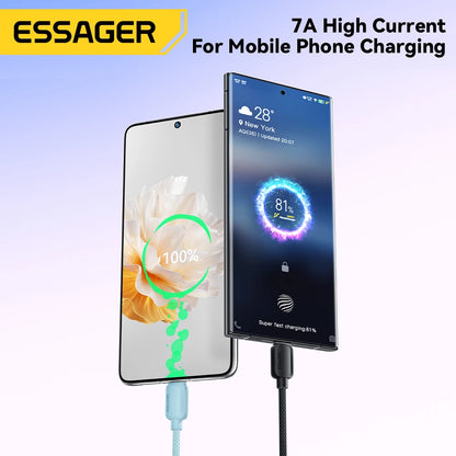 Essager 100W USB-C Cable – Huawei Honor, Xiaomi, OnePlus, Samsung