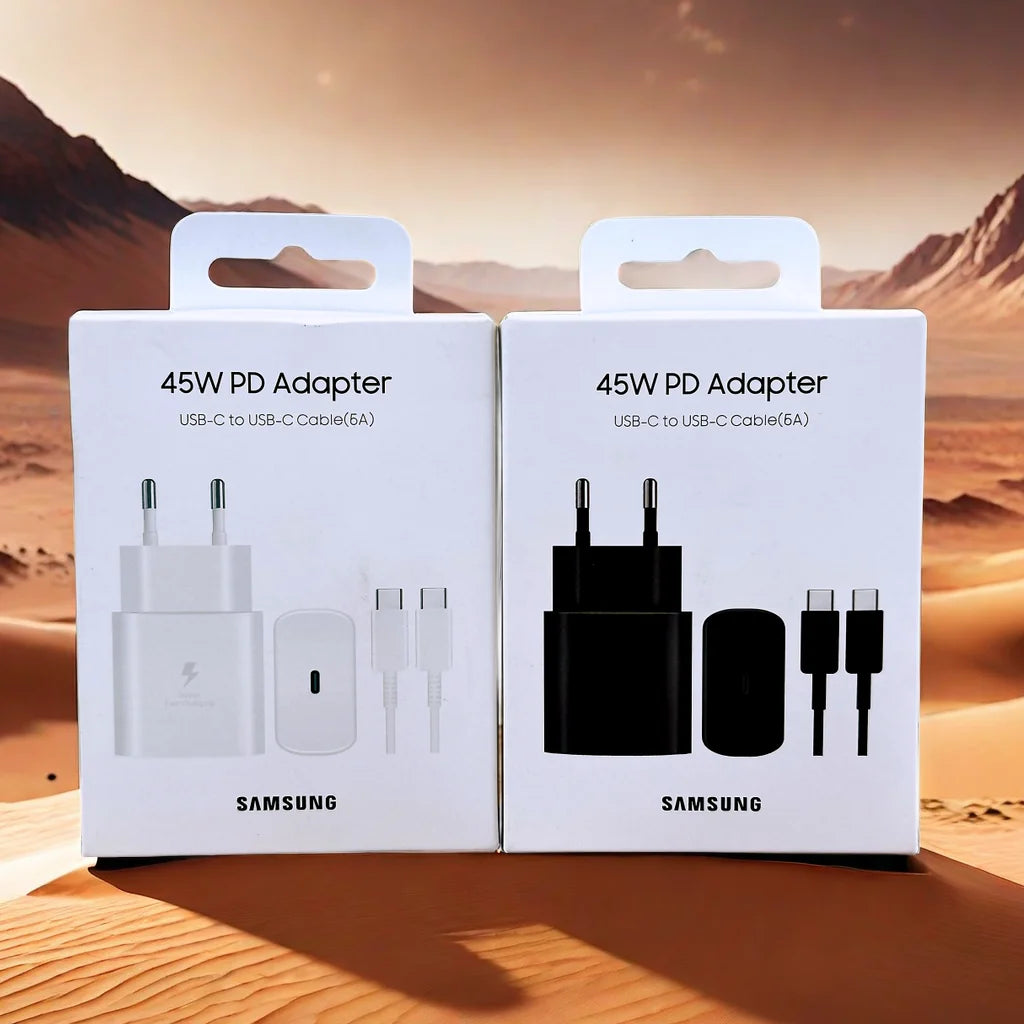 Samsung 45W Charger Adapter for Z Fold and Flip