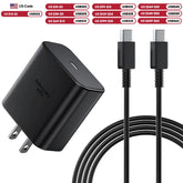 45W Super Fast USB-C Charger with Cable | For Samsung Galaxy S25/S24/S23/S22 Ultra, Note 20