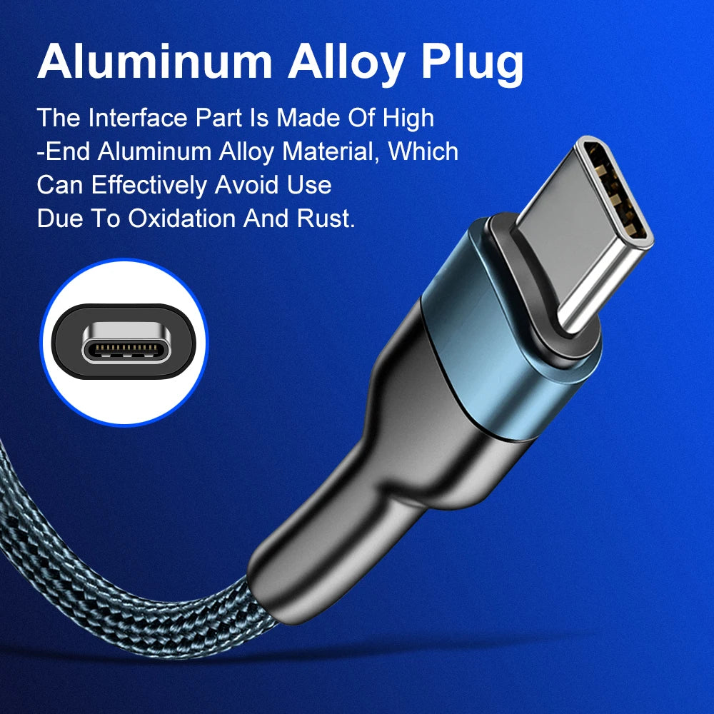 Vumpach USB-C Fast Charging Cable – iPhone 15, Samsung, Xiaomi, Huawei