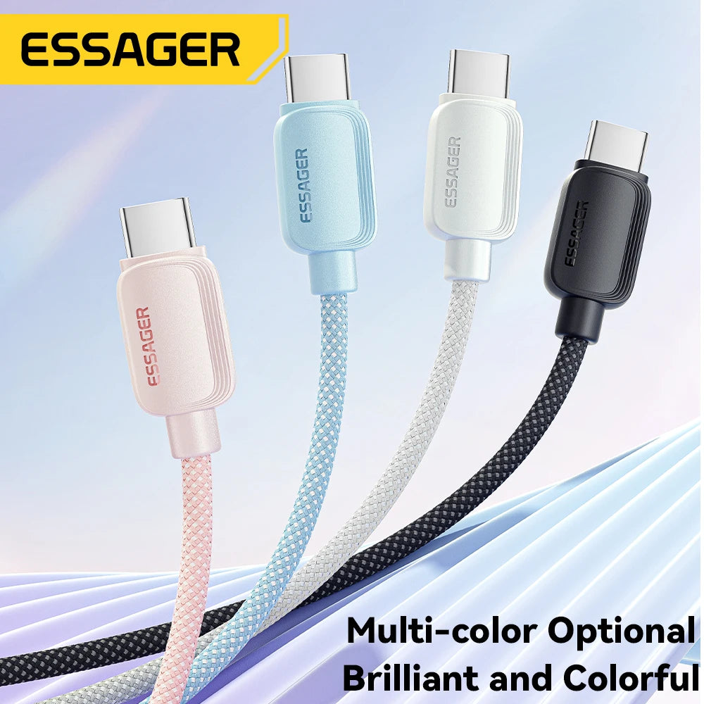 Essager 100W USB-C Cable – Huawei Honor, Xiaomi, OnePlus, Samsung