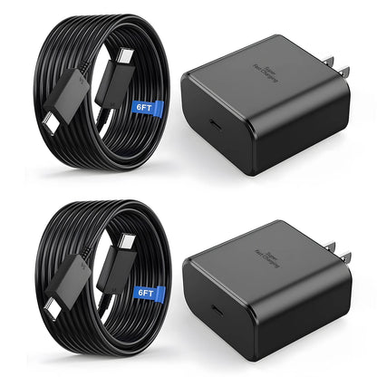 samsung 45w usb-c fast charger with data cable