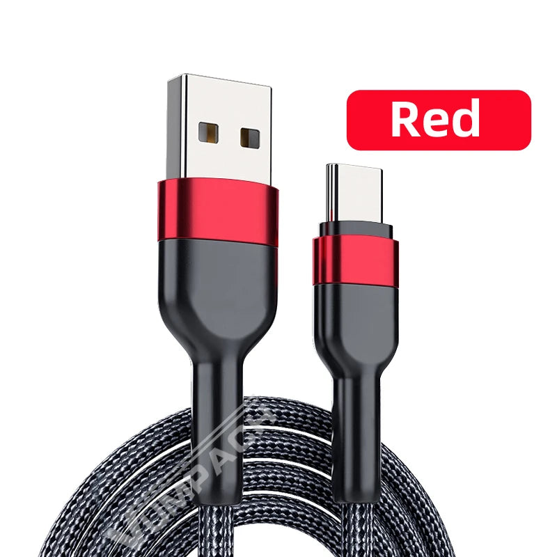Fast USB-C Cable – Samsung, Xiaomi, Vivo, iPhone 16/15, Huawei