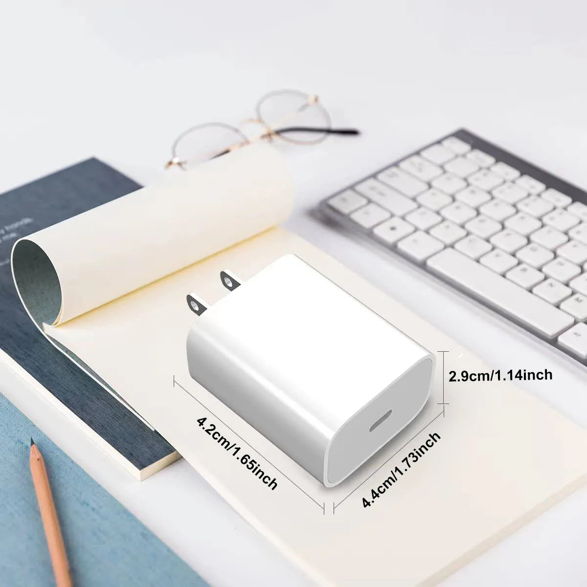 3-Pack 30W PD USB-C Fast Charger – iPhone 15 & Samsung Android