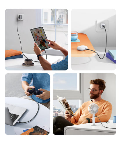 UGREEN 3A USB-C Cable – iPhone 17/16, Xiaomi, Samsung, iPad, Poco
