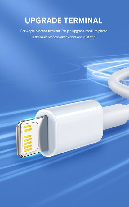 40W PD USB-C Fast Charger Cable – iPhone 16/15/14/13/12/11 & iPad