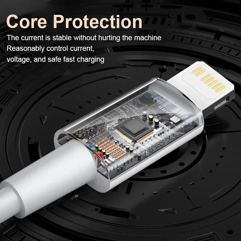 40W PD USB-C Fast Charger Cable – iPhone 16/15/14/13/12/11 & iPad