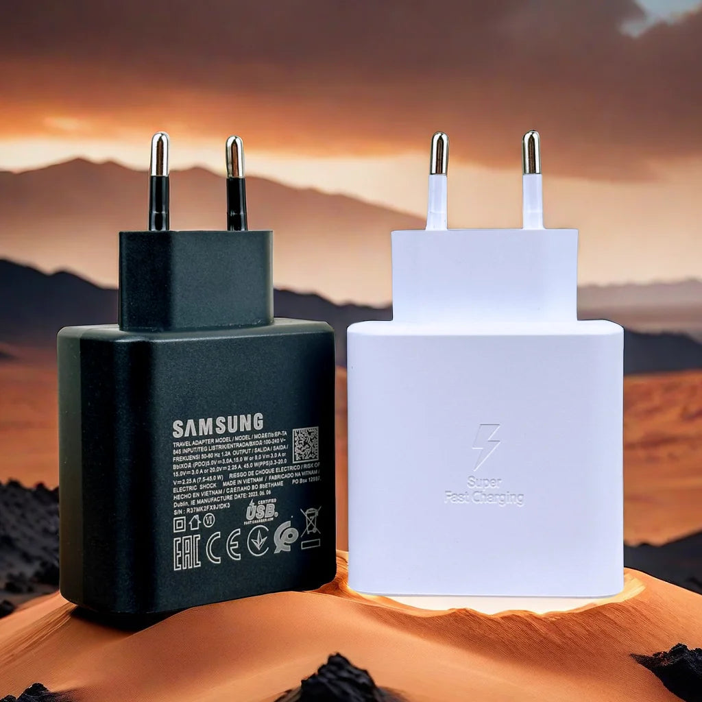 Samsung 45W Charger Adapter for Z Fold and Flip
