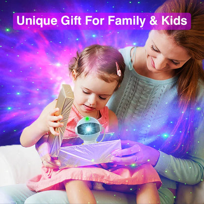 Astronaut Galaxy Projector – LED Starry Night Lamp for Bedroom, Holiday & Kids Gift