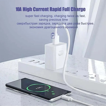 3-Pack 100W USB-C Fast Charging Cable – 6A Quick Charge