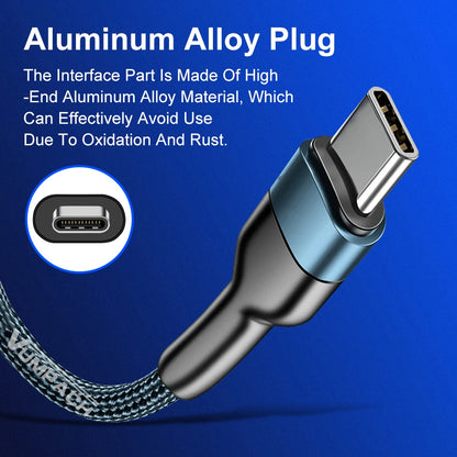 Fast USB-C Cable – Samsung, Xiaomi, Vivo, iPhone 16/15, Huawei