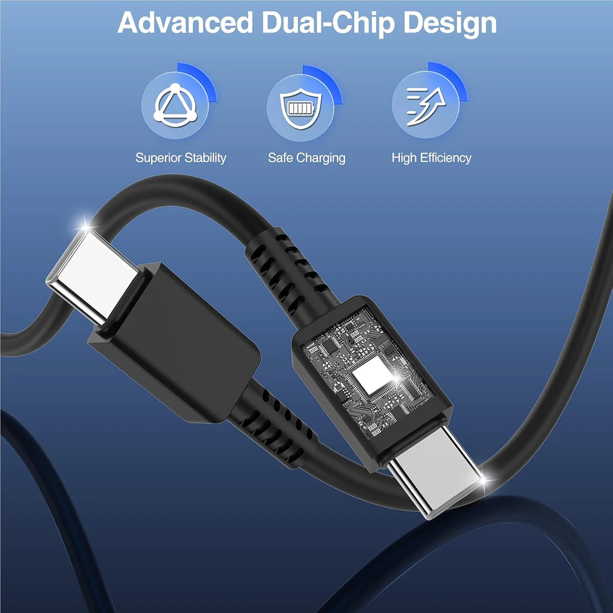 45W Super Fast USB-C Charger with Cable | For Samsung Galaxy S25/S24/S23/S22 Ultra, Note 20
