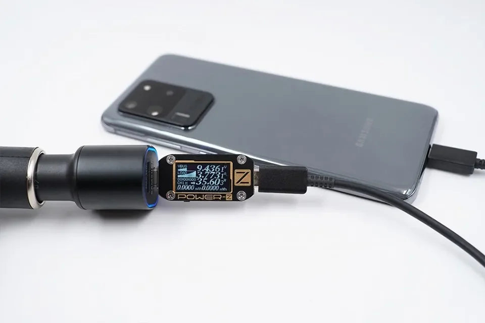 Samsung 60W Dual USB-C Car Charger | Super Fast Charger for Galaxy & Note Series