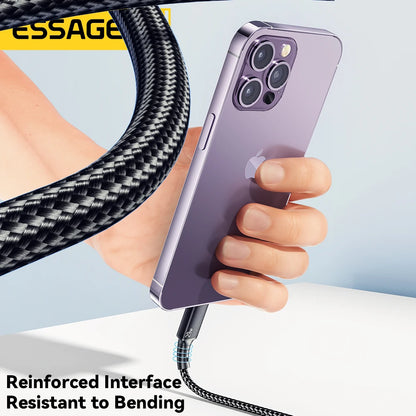 Essager 29W USB-C to Lightning Cable – iPhone 14–8 & iPad, MacBook