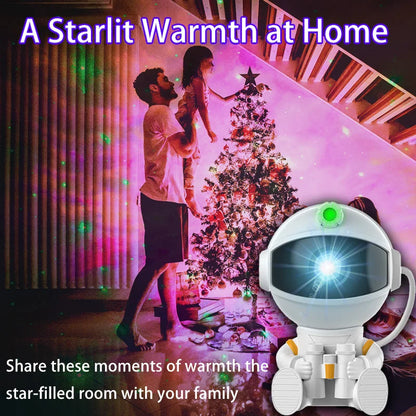 Astronaut Galaxy Projector – LED Starry Night Lamp for Bedroom, Holiday & Kids Gift