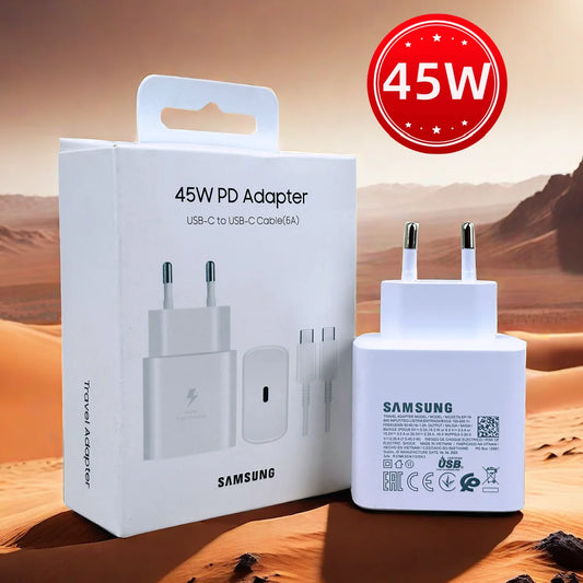 Samsung 45W Charger Adapter for Z Fold and Flip