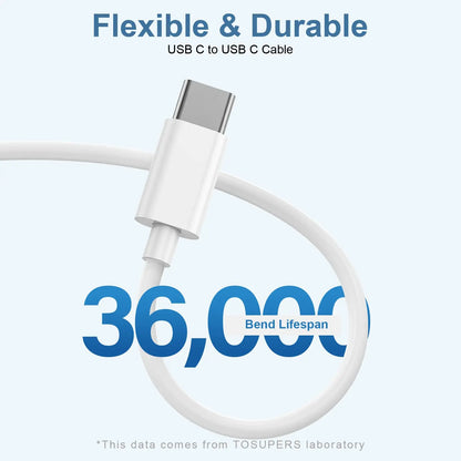 3-Pack 30W PD USB-C Fast Charger – iPhone 15 & Samsung Android