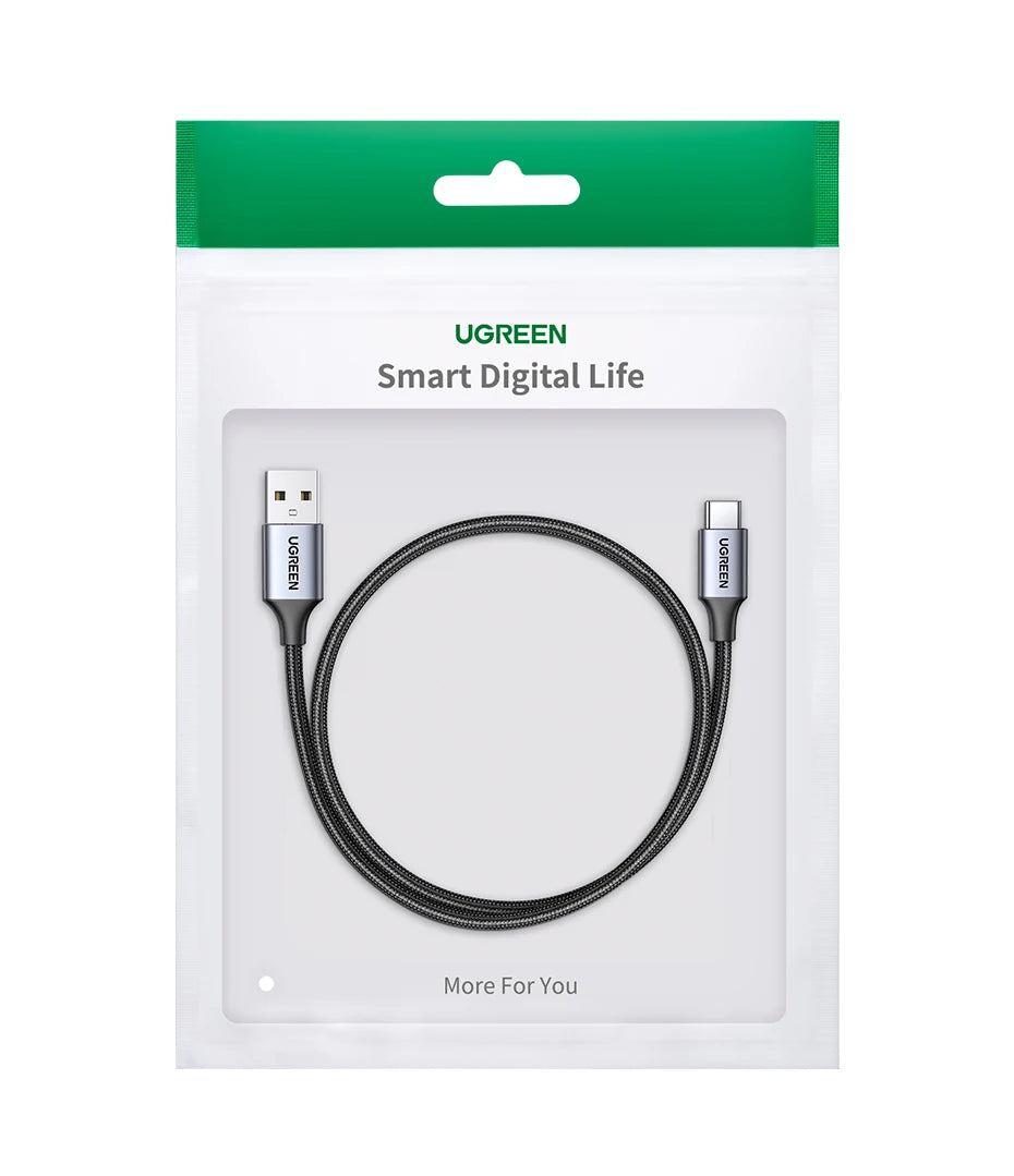 UGREEN 3A USB-C Cable – iPhone 17/16, Xiaomi, Samsung, iPad, Poco