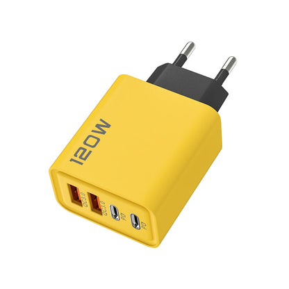 120W PD USB-C Fast Charger – iPhone 15 Pro & Samsung Quick Charge 3.0