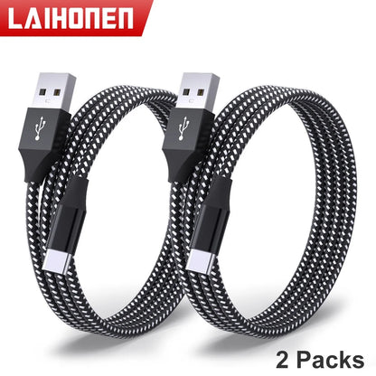 5-Pack USB-A to USB-C Cable – Xiaomi, Huawei, Samsung Fast Charging