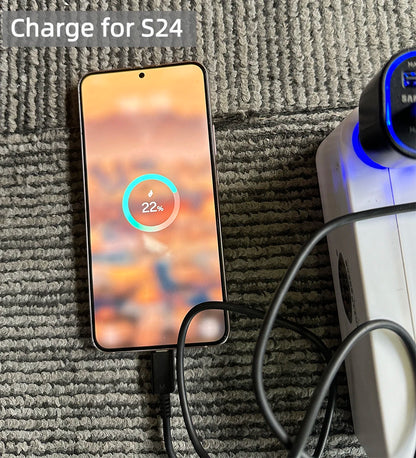 samsung 60w dual usb c car charger