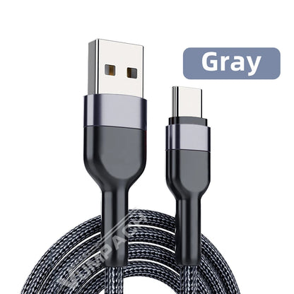 Fast USB-C Cable – Samsung, Xiaomi, Vivo, iPhone 16/15, Huawei