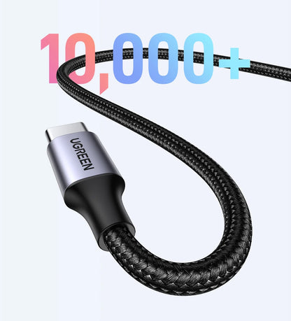 UGREEN 3A USB-C Cable – iPhone 17/16, Xiaomi, Samsung, iPad, Poco