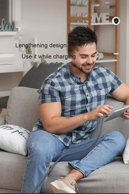 60W USB-C to USB-C Cable – iPhone 15, MacBook, Xiaomi, Samsung